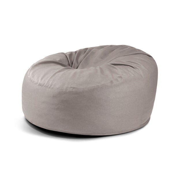 Sivobéžový sedací vak Om 135 – SLOWDOWN