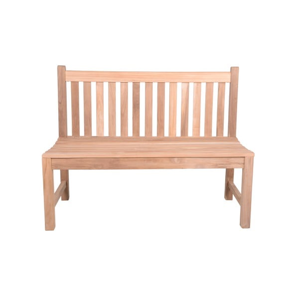Drevená záhradná lavica v prírodnej farbe Solo – Garden Pleasure
