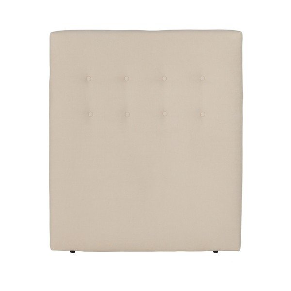 Béžové čelo postele 105x125 cm – Ixia