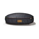 Tmavomodrý pelech pre psa ø 90 cm Round Bed Denim Medieval Blue / Dark Chocolate M – P.L.A.Y.