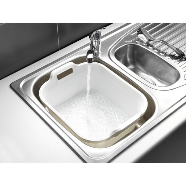 Biely plastový lavór s dvomi ušami Addis, 39 x 32 x 14 cm-image-2