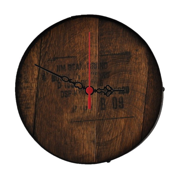 Nástenné hodiny Jim Beam, 30 cm
