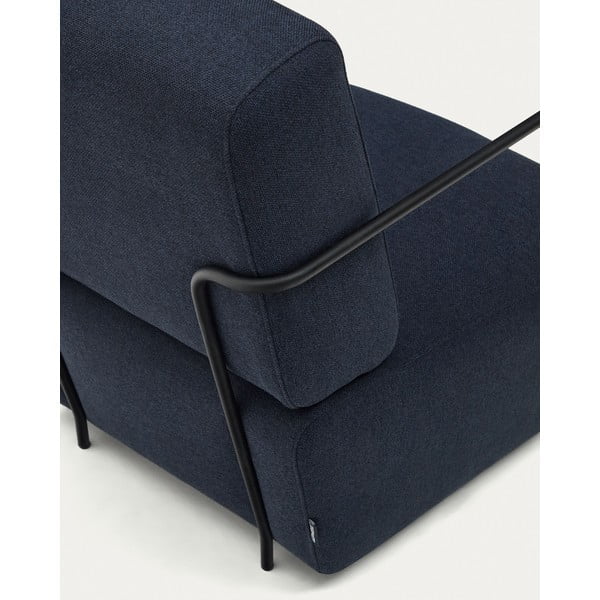 Modré kreslo Gamer – Kave Home-image-4