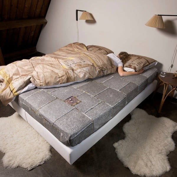 Bavlnené obliečky na jednolôžko Snurk Le-Clochard, 140 × 200 cm-image-1