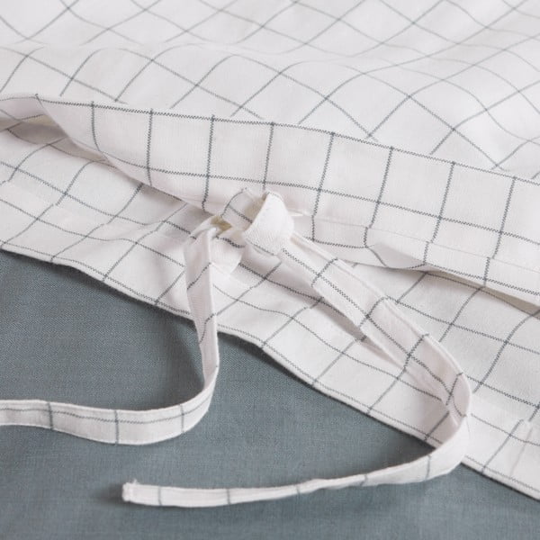 Sivé obliečky s plachtou z organickej bavlny Kave Home Lesly, 240 x 260 cm-image-4