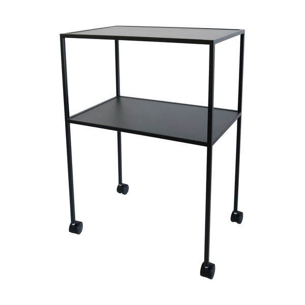 Kovový servírovací stolík na kolieskach 40x60 cm Trolly – Spinder Design