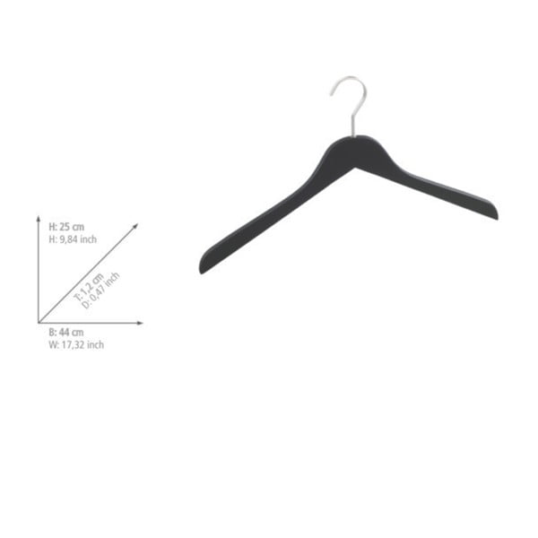 Drevené vešiaky v súprave 5 ks Paris - Wenko-image-2