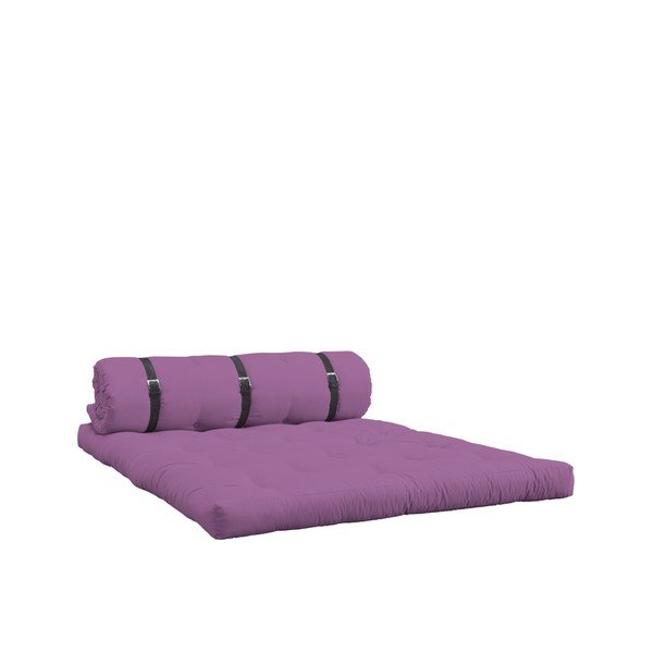 Variabilná pohovka s koženými popruhmi Karup Buckle Up Taffy Pink-image-4
