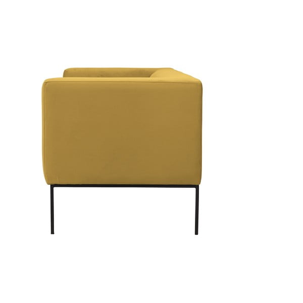 Žltá dvojmiestna pohovka Windsor & Co Sofas Neptune-image-2