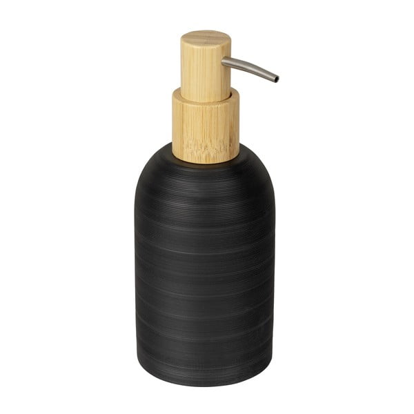 Čierny dávkovač mydla z polyresínu 250 ml Altavalle – Wenko
