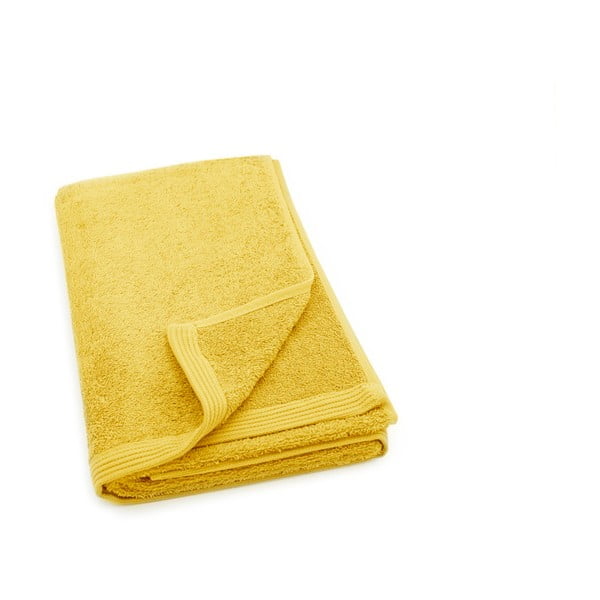 Žltý uterák Jalouse Maison Serviette Jaune, 30 × 50 cm