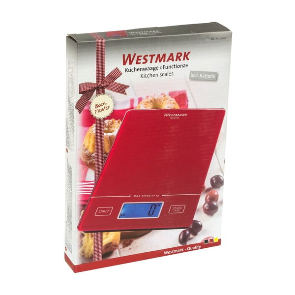 Červená kuchynská váha Westmark Function-image-1
