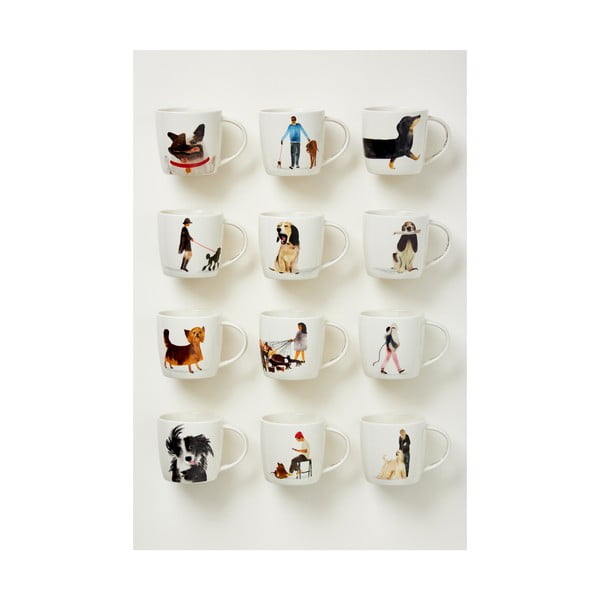 Biely porcelánový hrnček 400 ml Computer Cat – Maxwell & Williams-image-1