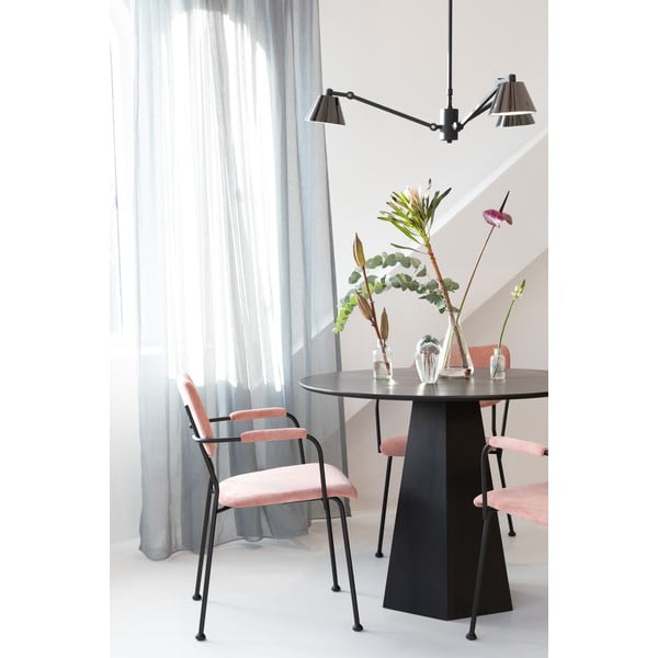 Okrúhly jedálenský stôl s doskou v dekore jaseňového dreva ø 100 cm Pilar – Zuiver-image-1