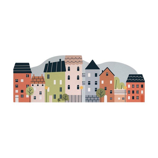 Akustická tabuľa Happy Town – Styler