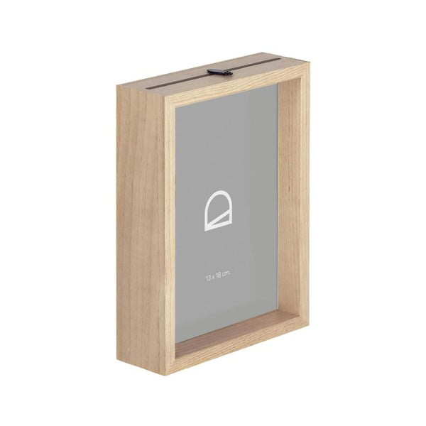 Stojací rámček v prírodnej farbe 14,5x19,5 cm Flavina – Kave Home