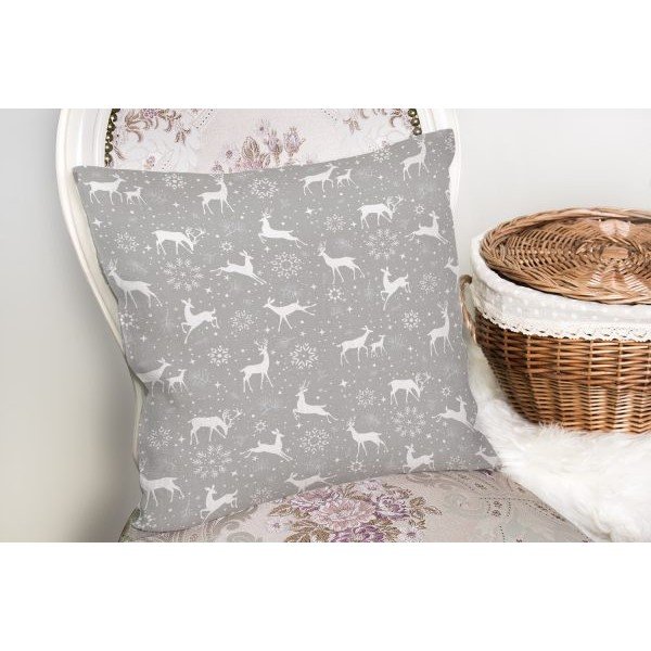 Vianočná obliečka na vankúš Minimalist Cushion Covers Reindeer, 42 x 42 cm-image-2