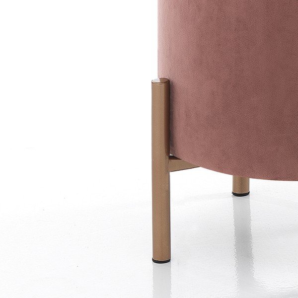 Ružová taburetka Tomasucci Ammy, ø 31 cm-image-2