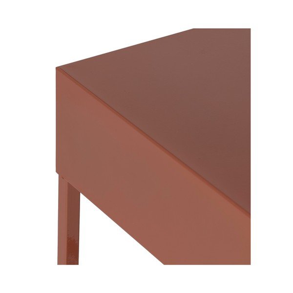 V terakotovej farbe nočný stolík Nara – Ixia-image-4