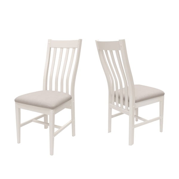 Biela stolička Canett Skagen Pure