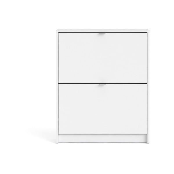 Biela výklopná skrinka na topánky Shoes – Tvilum-image-2