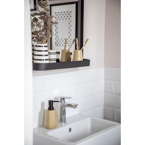 Bambusový téglik na zubné kefky v prírodnej farbe Maru - Wenko-image-2