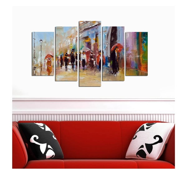 Obrazy v súprave 5 ks 20x60 cm – Wallity-image-1