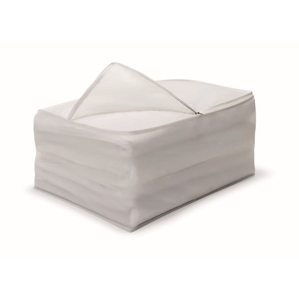 Biely uložný box na prikrývky Cosatto Ice, 45 × 60 cm