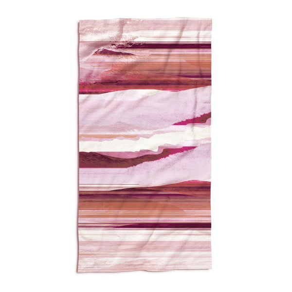 Osuška Essenza Mooa Pink, 100x180 cm