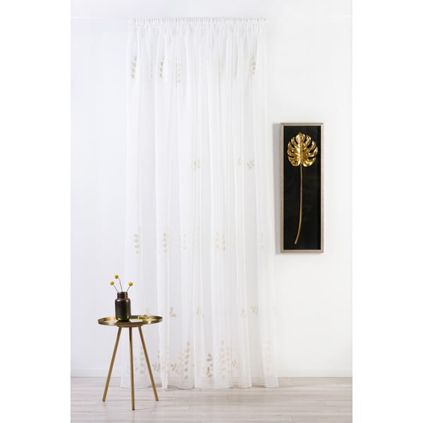 Krémová záclona 140x245 cm Melissa – Mendola Fabrics