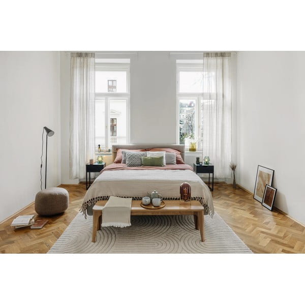 Krémovobiely koberec 200x290 cm Yen One – Universal-image-1