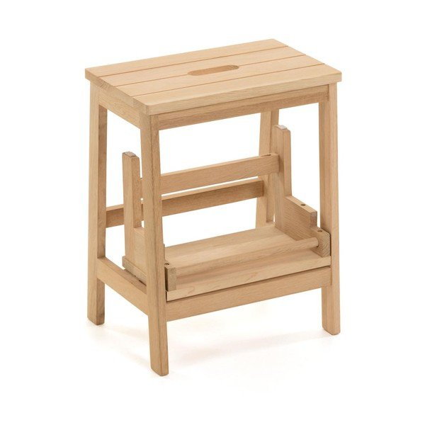 Stolička z brezového dreva v prírodnej farbe Nell – Kave Home-image-3