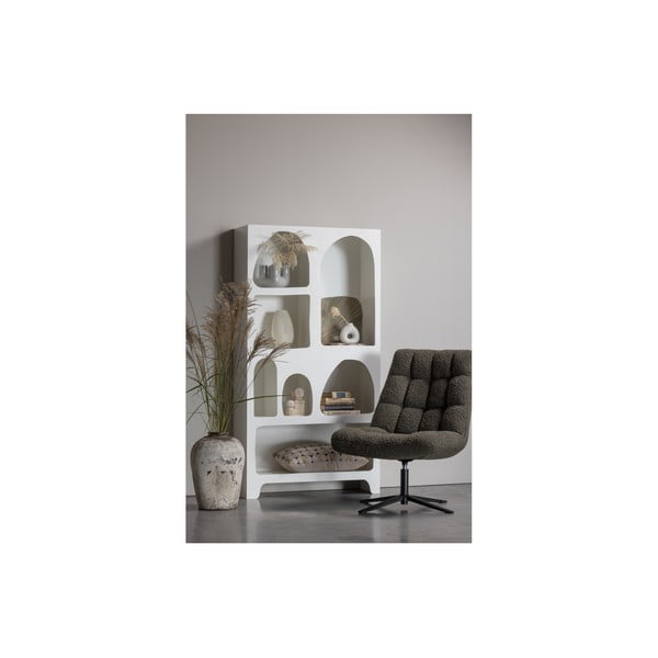 Biela knižnica 95x180 cm Caz – WOOOD-image-2