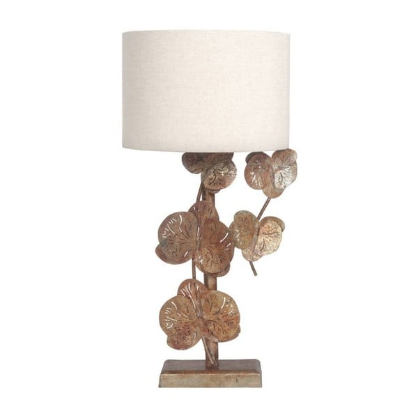 Zlatá stolová lampa Vivorum Ivy