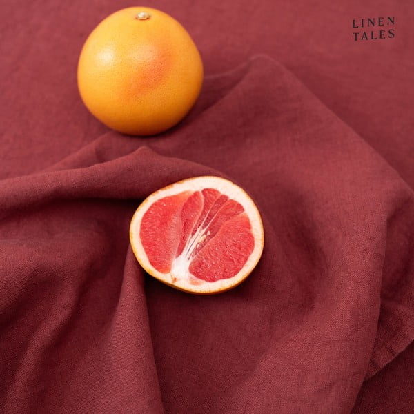 Ľanová utierka 45x65 cm Marsala – Linen Tales-image-1