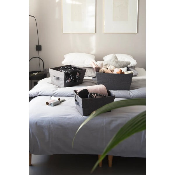 Úložný látkový košík 34,5x45x25 cm Soft Storage – Bigso Box of Sweden-image-1