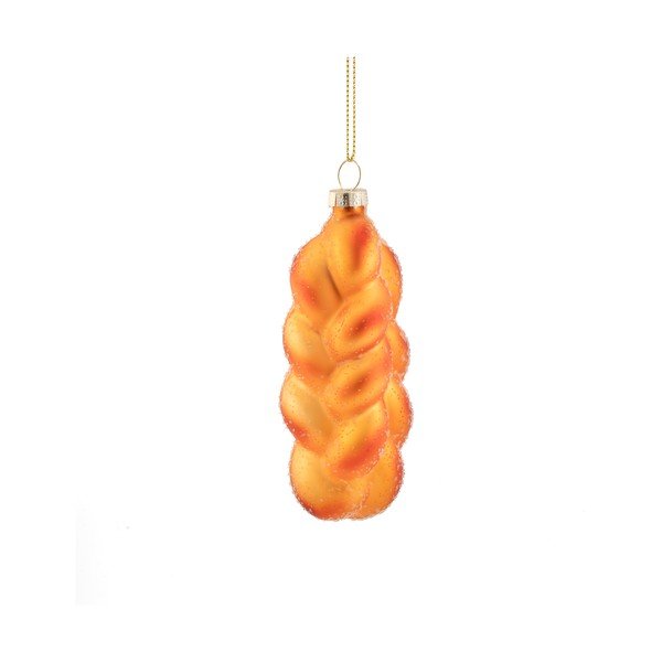 Sklenená vianočná ozdoba 3,5 cm Plait Bread – Sass & Belle