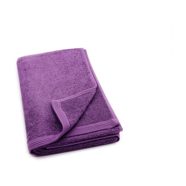 Fialový uterák Jalouse Maison Serviette Violet, 50 × 100 cm