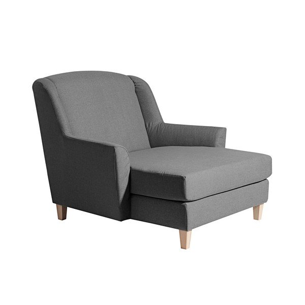 Antracitovosivé kreslo Max Winzer Judith-image-2