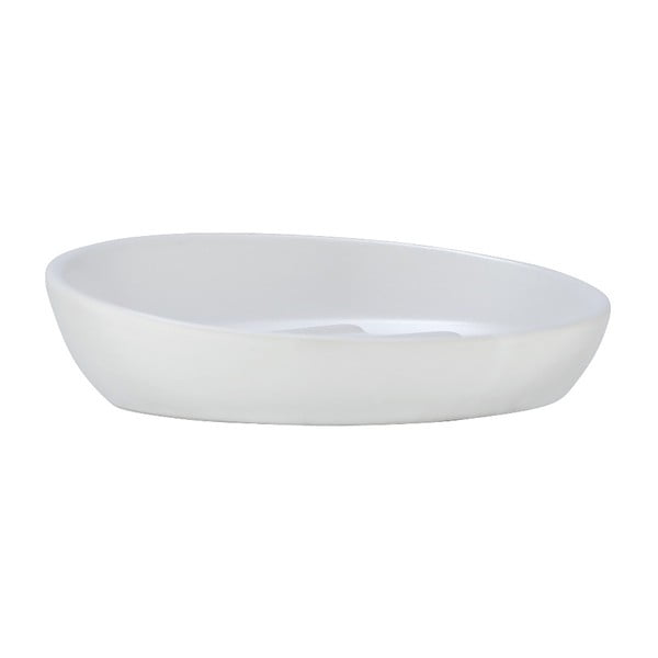 Biela keramická nádoba na mydlo Wenko Badi-image-2