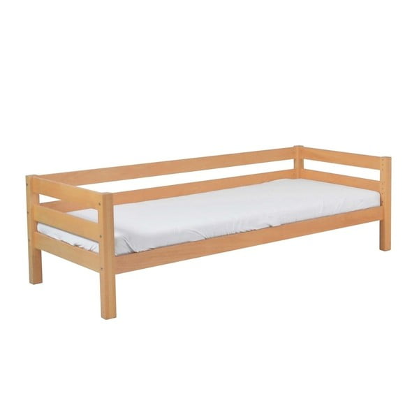 Detská jednolôžková posteľ z masívneho bukového dreva Mobi furniture Nina Sofa, 200 × 90 cm
