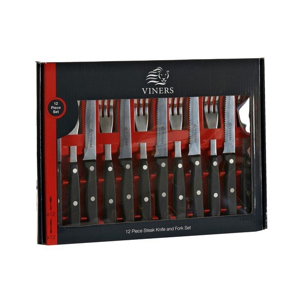 Steakový príbor Viners, 12 ks-image-1