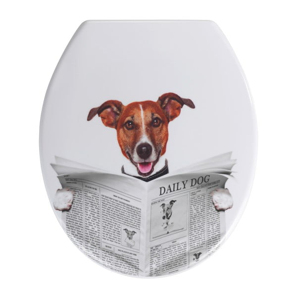 WC sedadlo Wenko Daily Dog, 45 x 38 cm