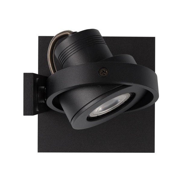 Čierne bodové svietidlo 11,5x11,5 cm Luci - Zuiver