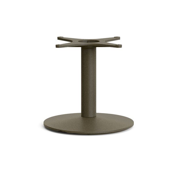 Okrúhly záhradný jedálenský stôl s betónovou doskou ø 70 cm Esilda – Kave Home-image-2