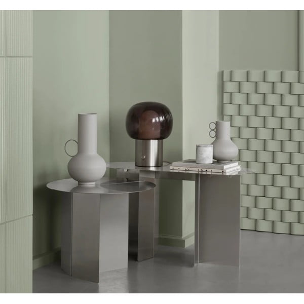 Okrúhly odkladací stolík antikoro ø 35 cm Oru – Blomus-image-1