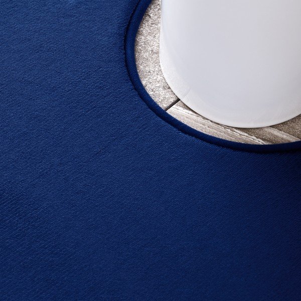 Tmavomodré WC kúpeľňové predložky z pamäťovej peny v súprave 2 ks 50x80 cm Anti-Bacterial – Catherine Lansfield-image-3