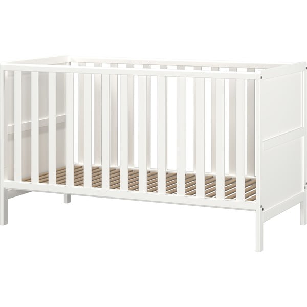 Biela postieľka z masívneho dreva 70x140 cm Alkmaar – Germania-image-3