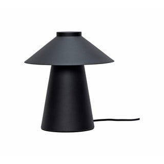 Čierna kovová stolná lampa Chipper - Hübsch
