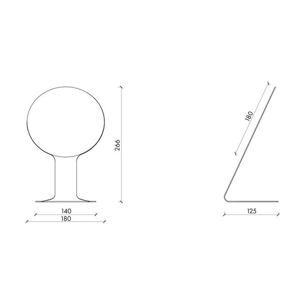 Kozmetické zrkadlo 18x26,5 cm Feys – noo.ma-image-3
